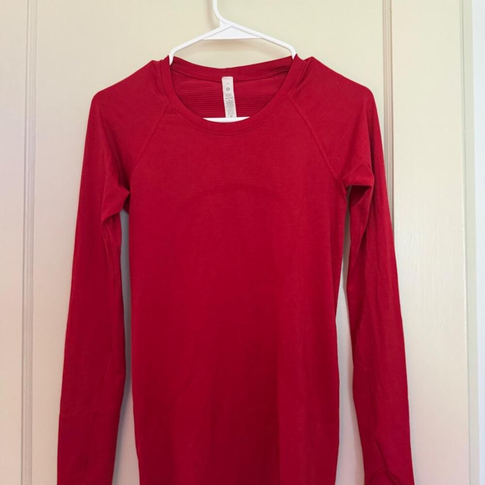 Lululemon Women's Red Shirt